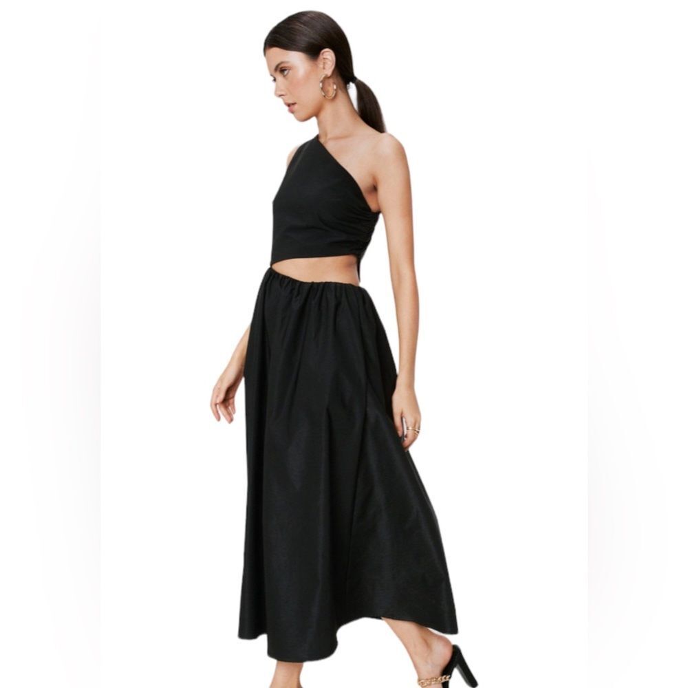 Black Midi Dresses Size 0 NWT - Picture 3 of 10
